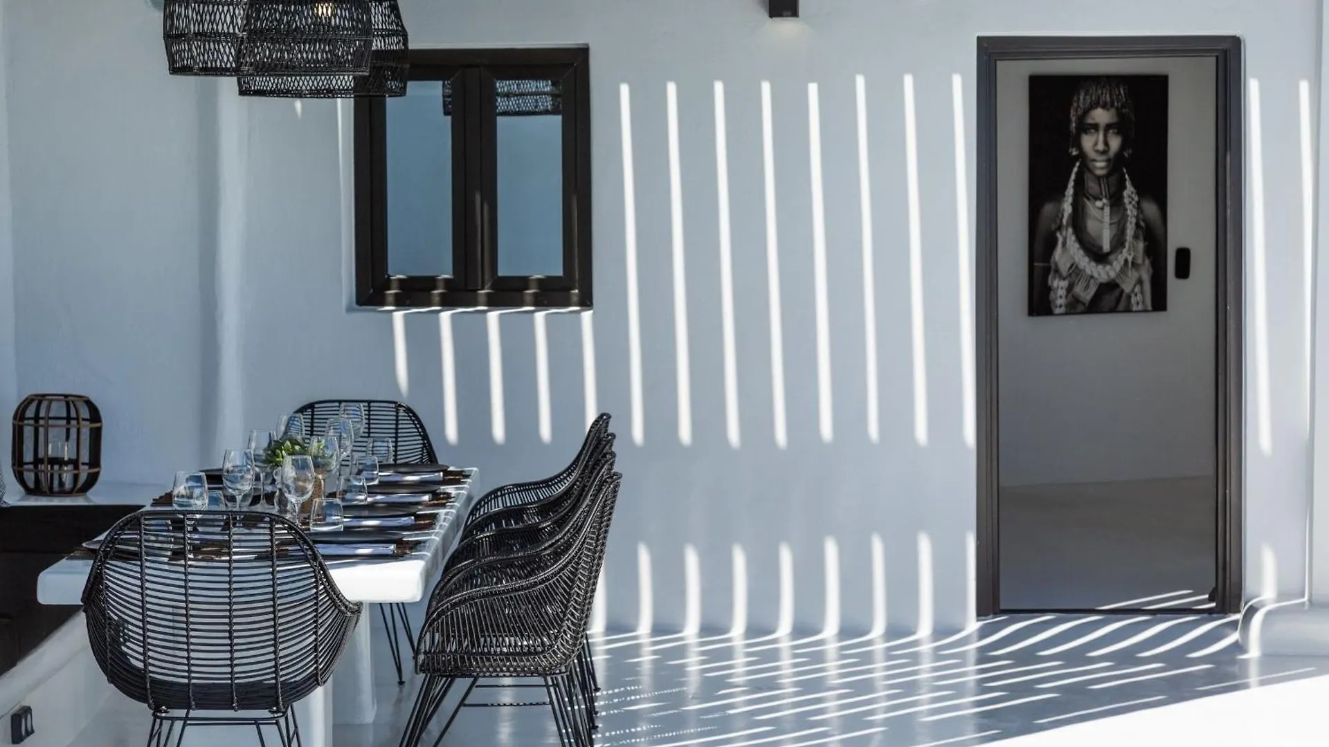 Exquisite Mykonos Villa Villa Hephaestus I 5 Bedroom Infinity Pool Outdoor Jacuzzi Psarou Psarou  Řecko