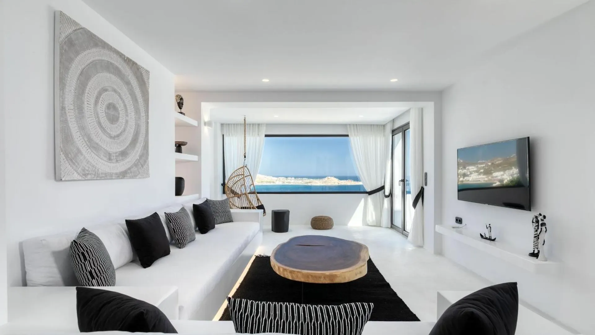 Exquisite Mykonos Villa Villa Hephaestus I 5 Bedroom Infinity Pool Outdoor Jacuzzi Psarou Psarou  0*, Psarou (Mykonos)
