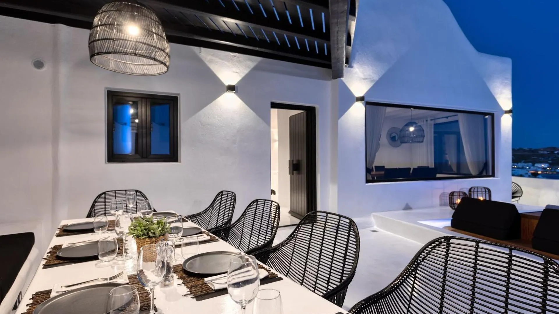 Exquisite Mykonos Villa Villa Hephaestus I 5 Bedroom Infinity Pool Outdoor Jacuzzi Psarou 프사로우