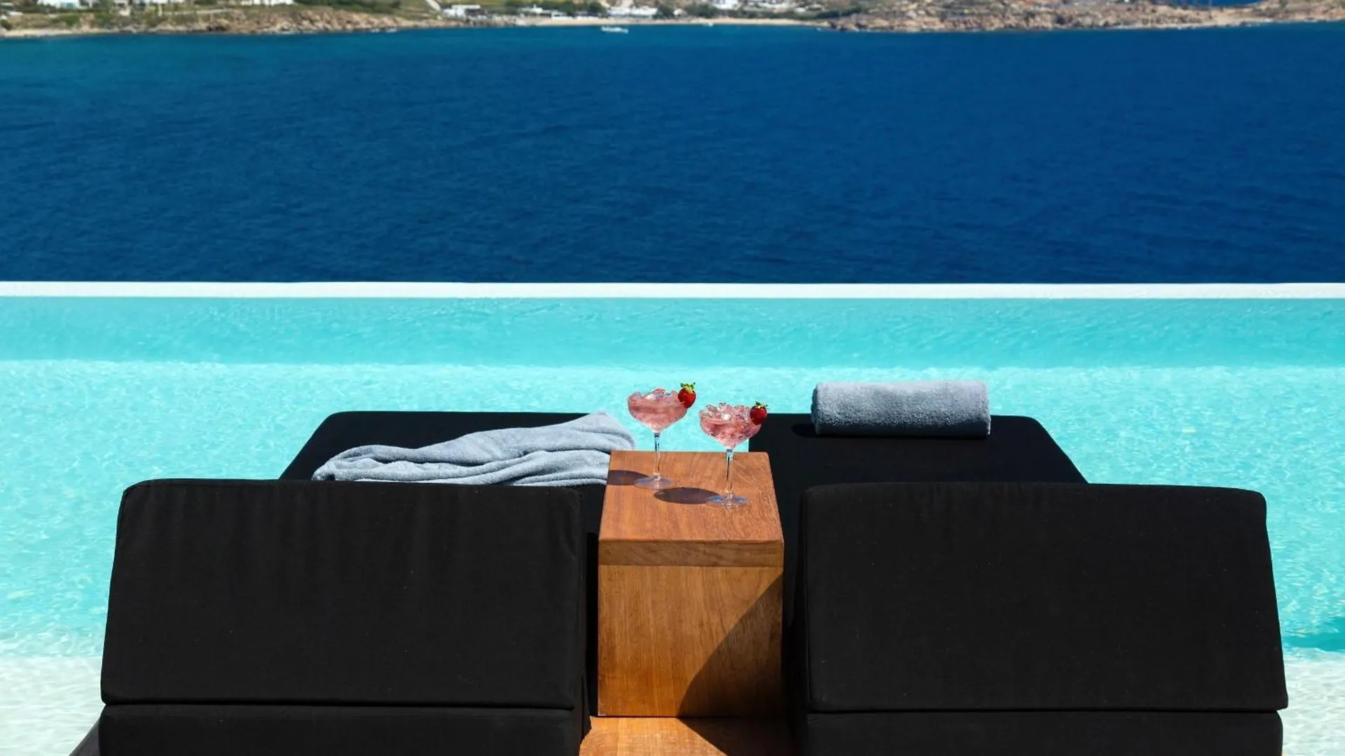 Exquisite Mykonos Villa Villa Hephaestus I 5 Bedroom Infinity Pool Outdoor Jacuzzi Psarou 프사로우 그리스
